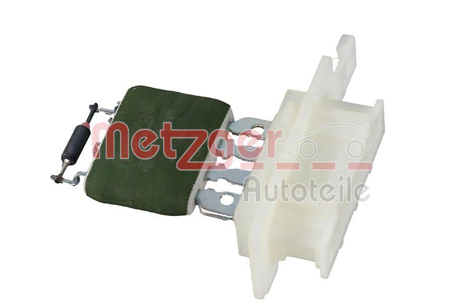 Résistance, pulseur d'air habitacle (Élément de commande, chauffage/ventilation) METZGER ref. 0917704